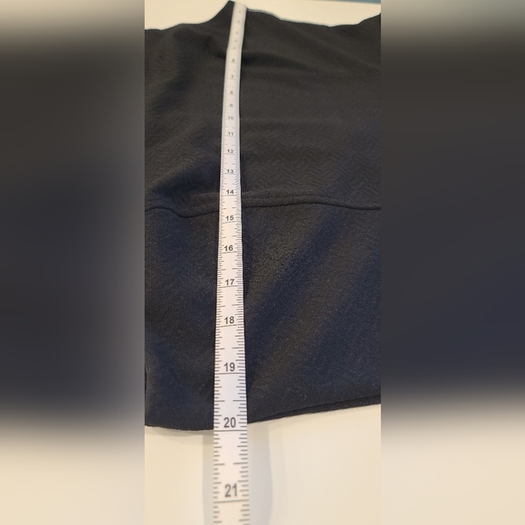 Kiki La'Rue Little Black Dress Textured Fit-and-Flare – Size 2XL - Picture 14 of 15